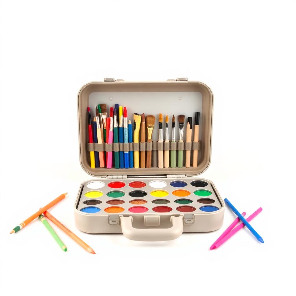 Kit de Pintura Infantil em Maleta com 86 Itens