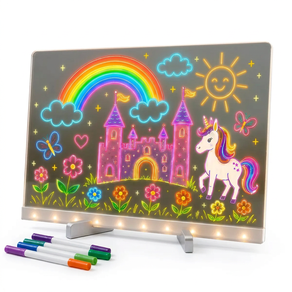 Lousa Mágica Infantil Luz Led Neon — imagem 2