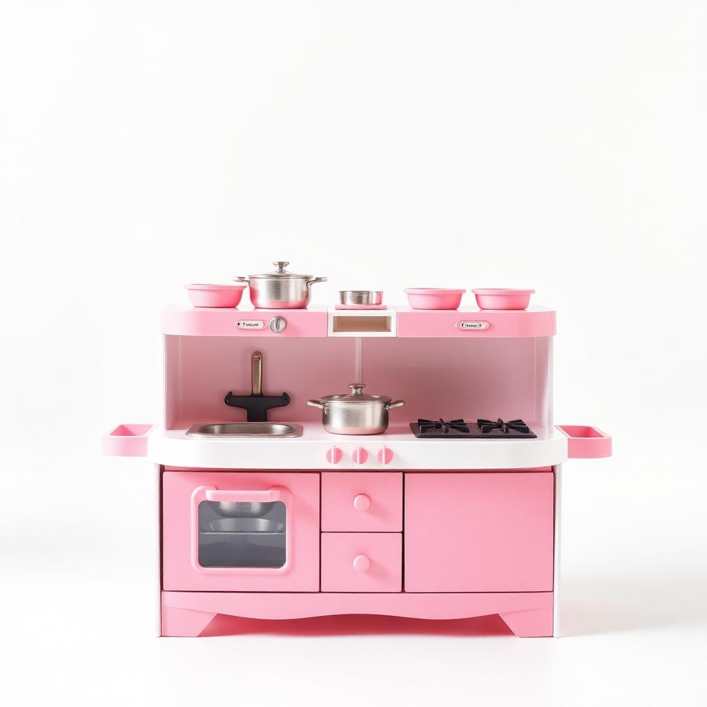 Kit de Cozinha Infantil Completa com Panelas e Acessórios