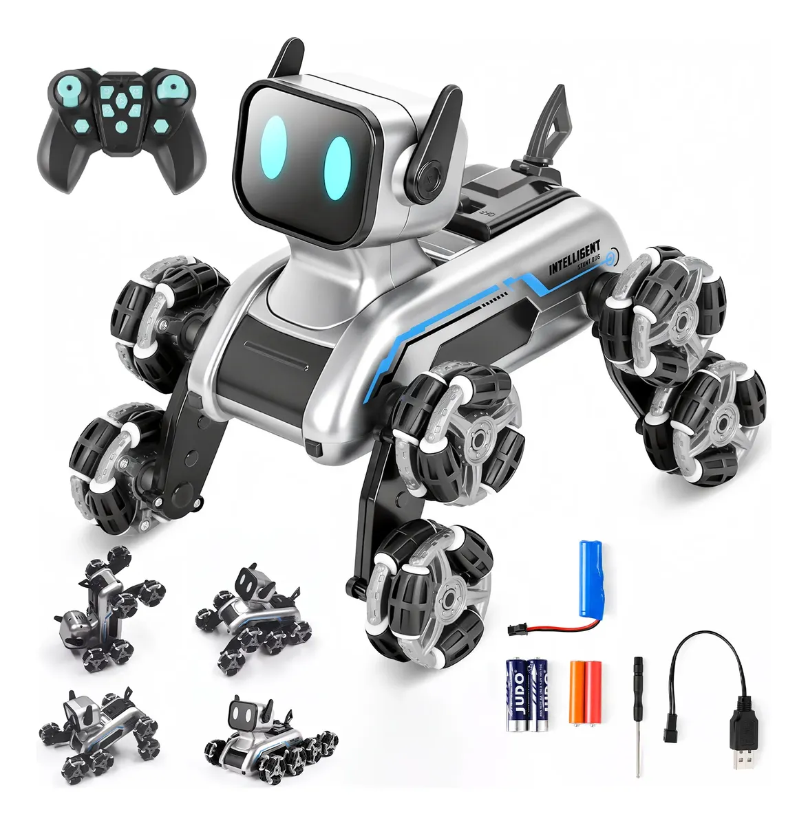 Cachorro Robô Inteligente Brinquedo Infantil Interativo